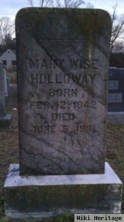 Mary Wise Holloway