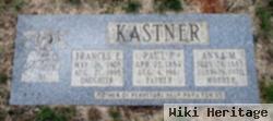 Frances E Kastner