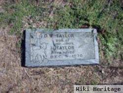 D. W. Taylor