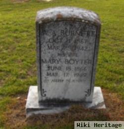 Mary Ann Boyter Burnett