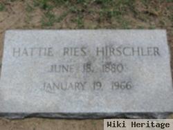 Hattie Ries Hirschler