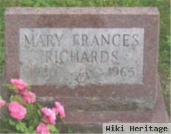 Mary Frances Richards