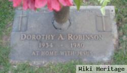 Dorothy A Robinson