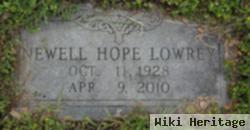 Newell Hope Lowrey