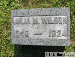 Julia M. Beeney Wilson