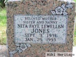 Nita Faye Lewellen Jones