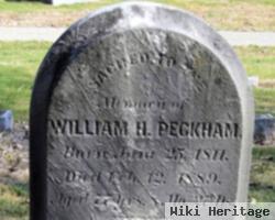 William H Peckham