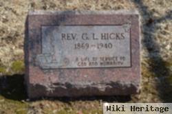 Rev G Lafayette Hicks