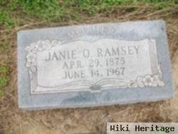 Janie O. Ramsey