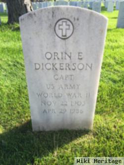 Orin E. Dickerson