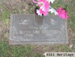 Betty Lou Shannon