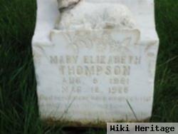 Mary Elizabeth Thompson