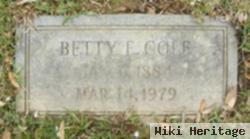 Bettie Stout Cole