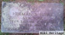 Herman A. Haire