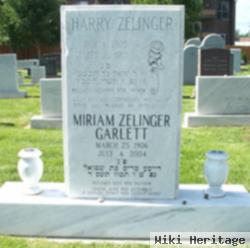 Miriam Zelinger Garlett