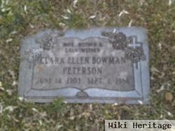 Clara Ellen Bowman Peterson