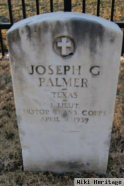 Joseph G Palmer