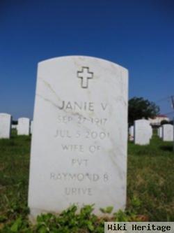 Janie V Urive