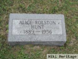 Alice Rolston Hunt