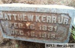 Matthew Kerr, Jr