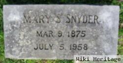 Mary Margaret Sydenstricker Snyder