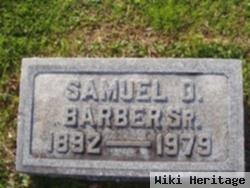 Samuel Derwood Barber, Sr