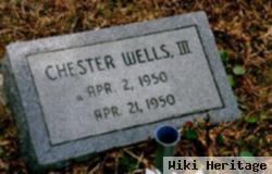 Chester William Wells, Iii