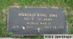 Harold King Sims