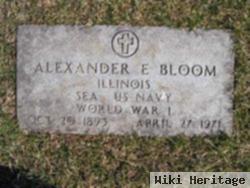 Alexander E. Bloom