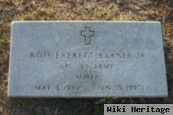 Cpl Ross Everett Barnes, Jr