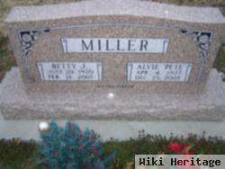 Alvie "pete" Miller