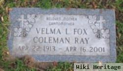 Velma L. Fox Ray