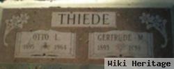 Otto L Thiede