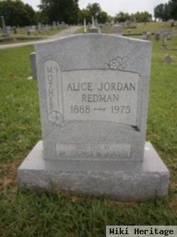 Alice Jordan Redman