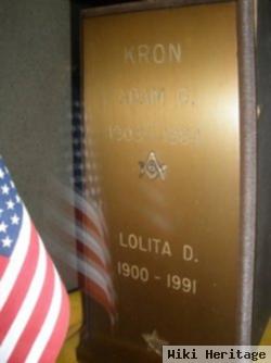 Lolita D Kron