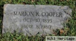 Marion K Cooper