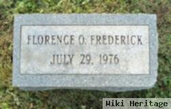 Florence O. Frederick