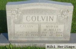 Myrtie Mcmillin Colvin