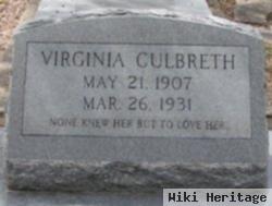 Virginia Driggs Culbreth