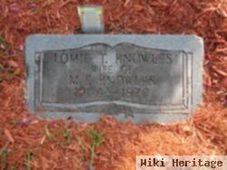 Lomie Tadlock Knowles