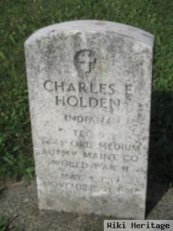 Charles E Holden