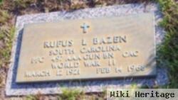 Rufus Lewis "shorty" Bazen