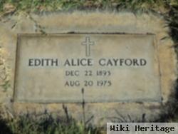 Edith Alice Parr Cayford