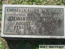 Cornelia Ellen Sandridge Thomas