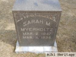 Sarah M Morse Myerholtz