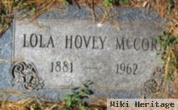 Lola Hovey Mccord