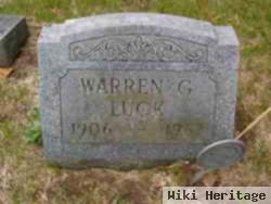 Warren G Luck