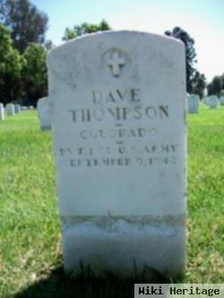 Pfc Dave Thompson