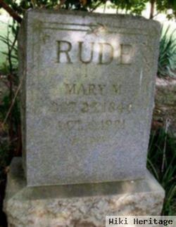 Mary M Rude