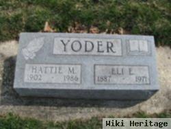 Hattie Marie Metzler Yoder